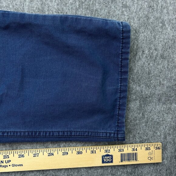 Levi's 514 Straight Fit Jeans Men's Size 36 X 34 Mid Rise Indigo Denim - Picture 10 of 12